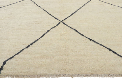 10 x 14 Modern Moroccan Area Rug 80575