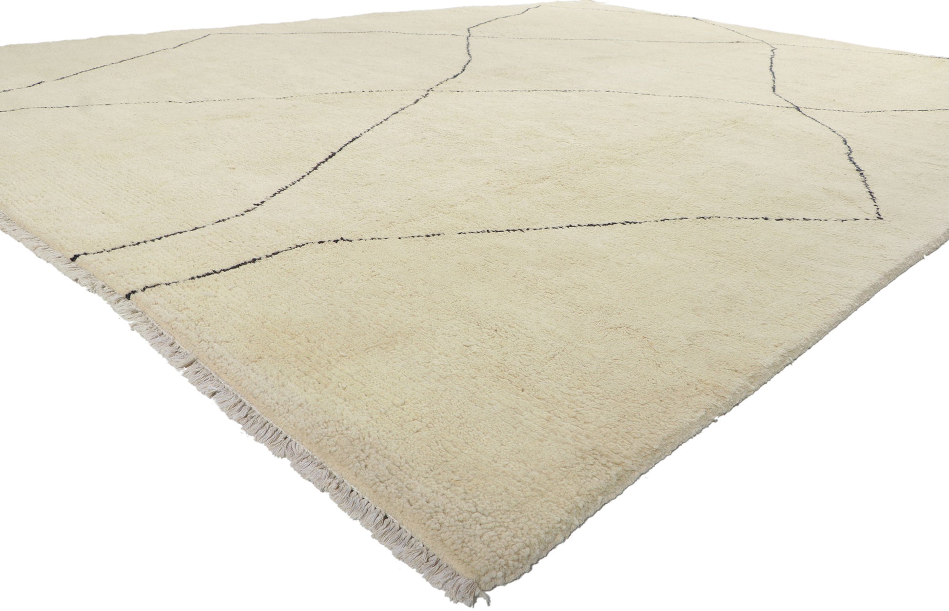 10 x 14 Modern Moroccan Area Rug 80577
