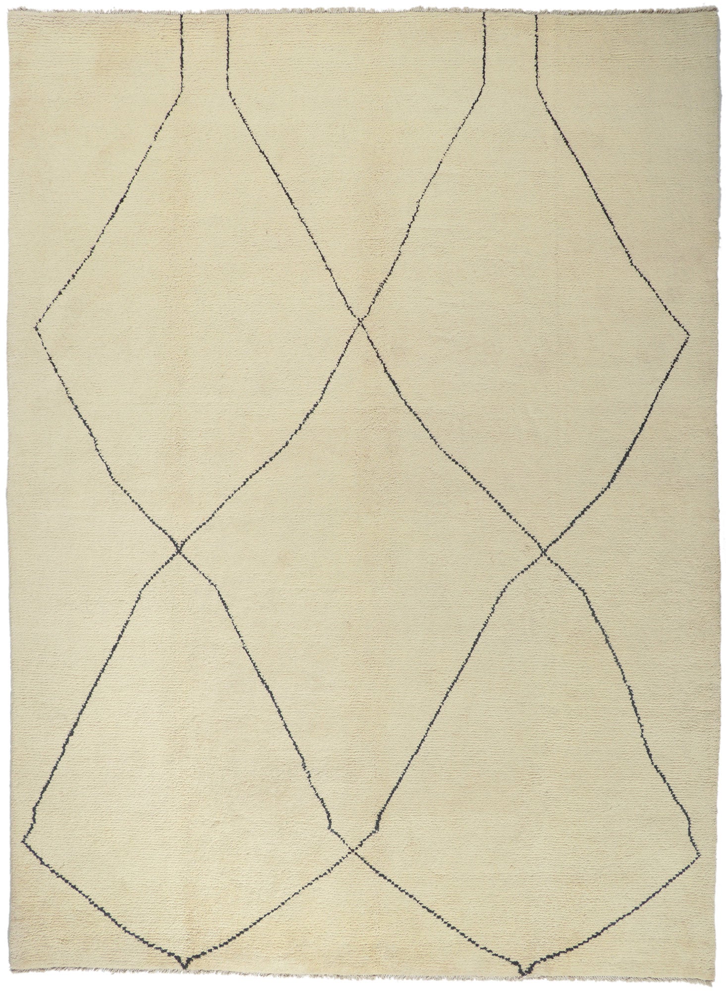 10 x 14 Modern Moroccan Area Rug 80577