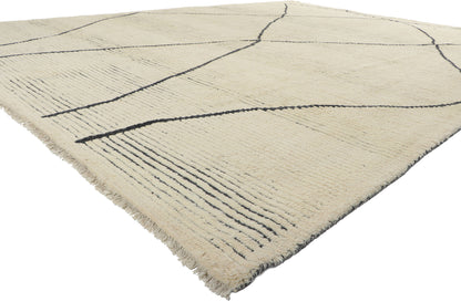 10 x 14 Modern Moroccan Area Rug 80589