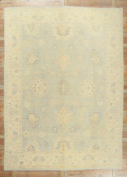 10 x 14 Vintage-Inspired Oushak Rug 80215