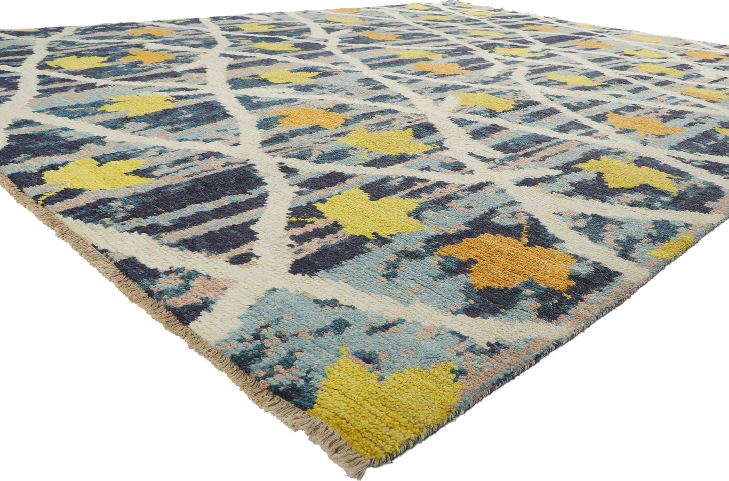 10 x 14 Abstract Moroccan Rug 80366
