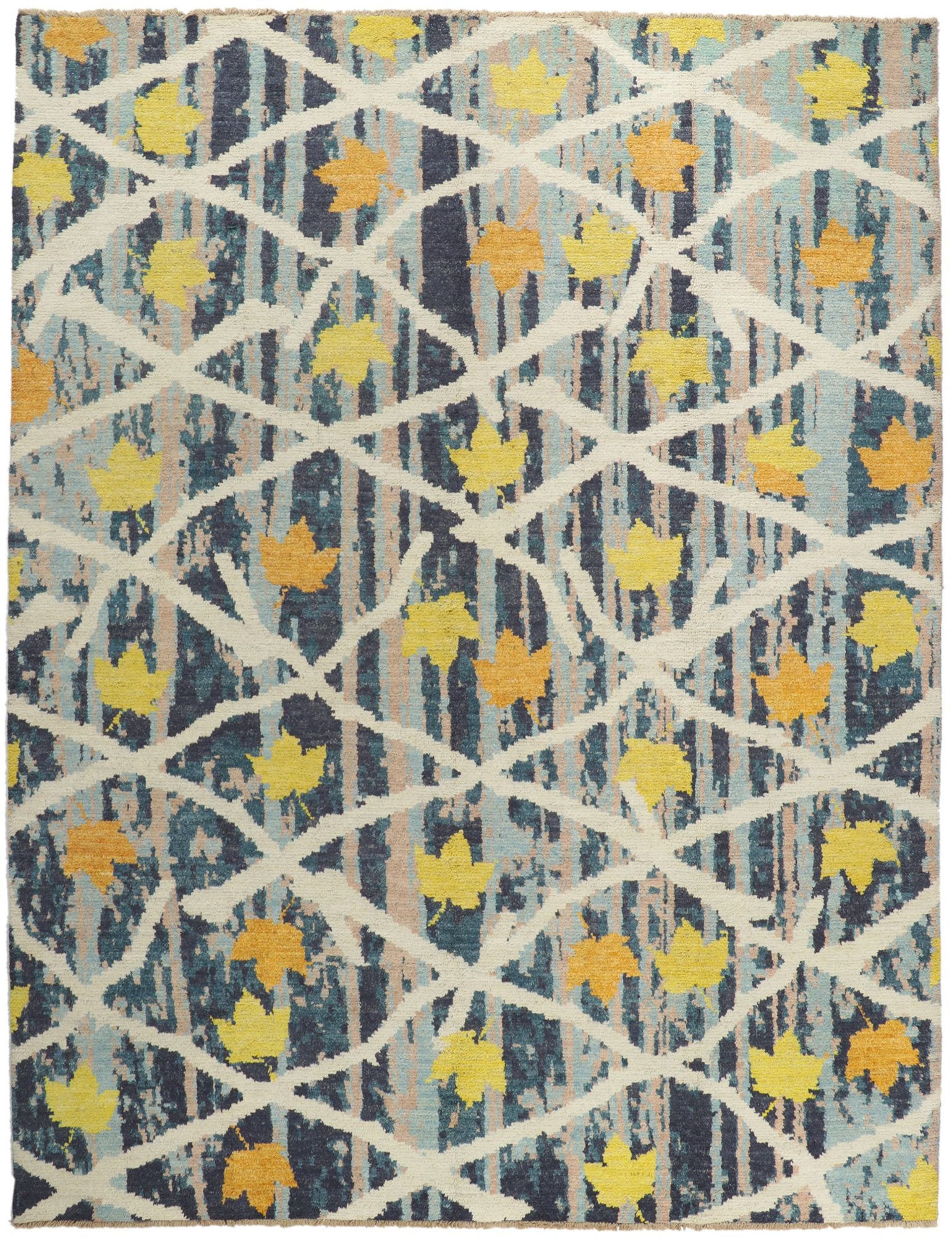 10 x 14 Abstract Moroccan Rug 80366