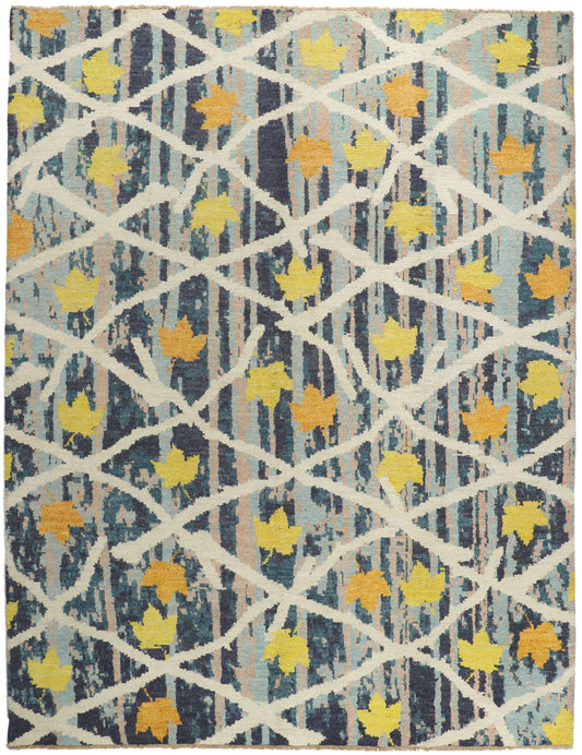 10 x 14 Abstract Moroccan Rug 80366