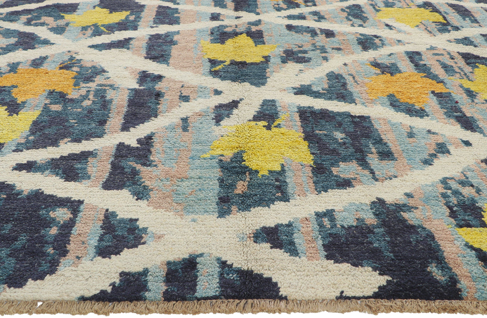 10 x 14 Abstract Moroccan Rug 80366