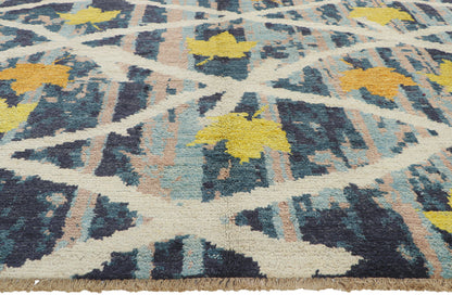 10 x 14 Abstract Moroccan Rug 80366