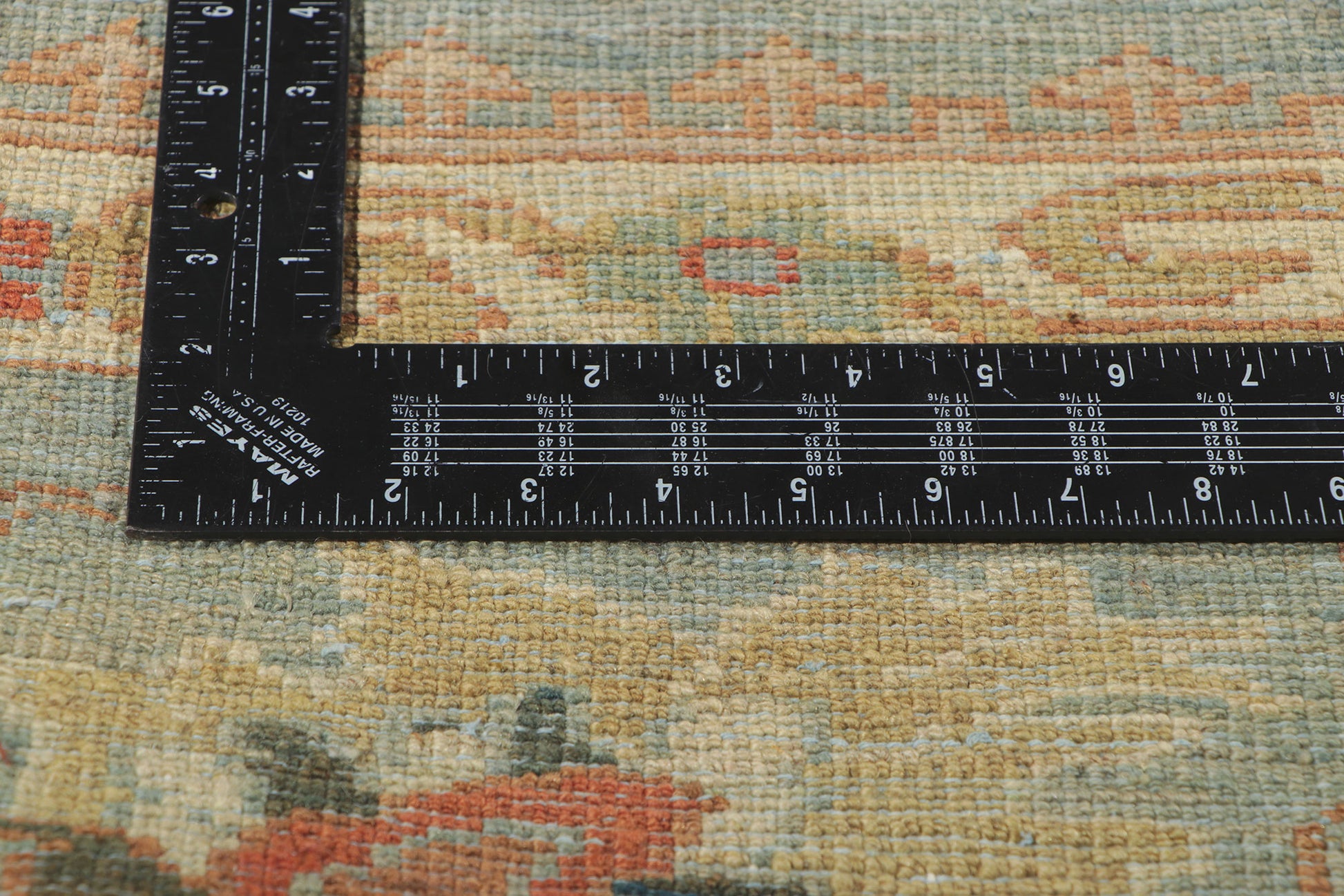 10 x 14 Modern Blue Persian Sultanabad Rug 60708