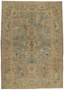 10 x 14 Modern Blue Persian Sultanabad Rug 60708
