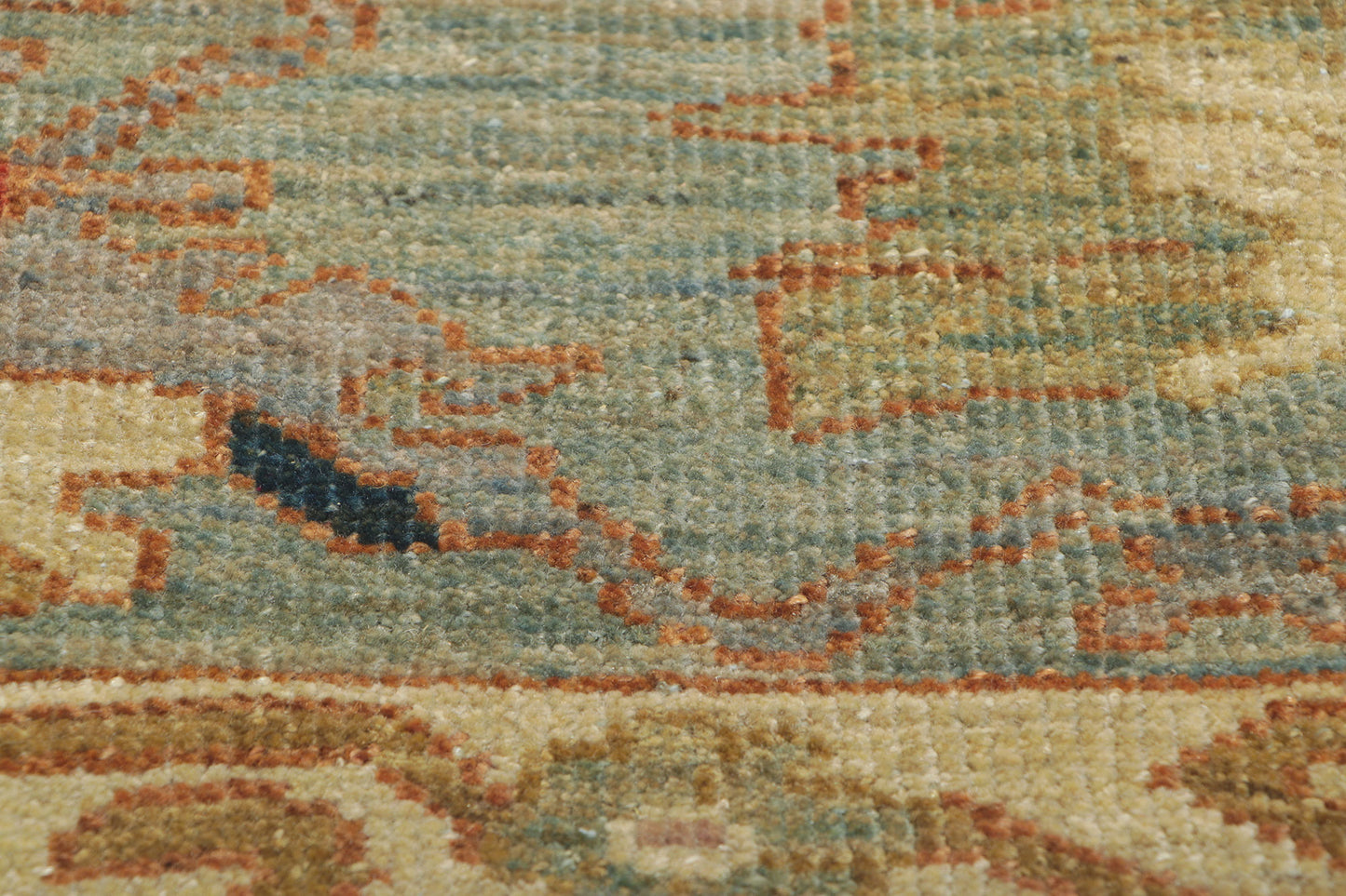 10 x 14 Modern Blue Persian Sultanabad Rug 60708