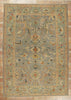 10 x 14 Modern Blue Persian Sultanabad Rug 60708