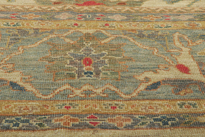 10 x 14 Organic Modern Persian Sultanabad Rug 60709