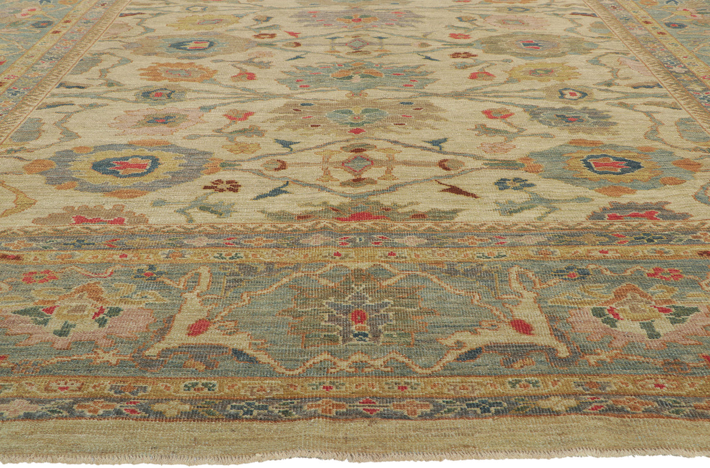 10 x 14 Organic Modern Persian Sultanabad Rug 60709