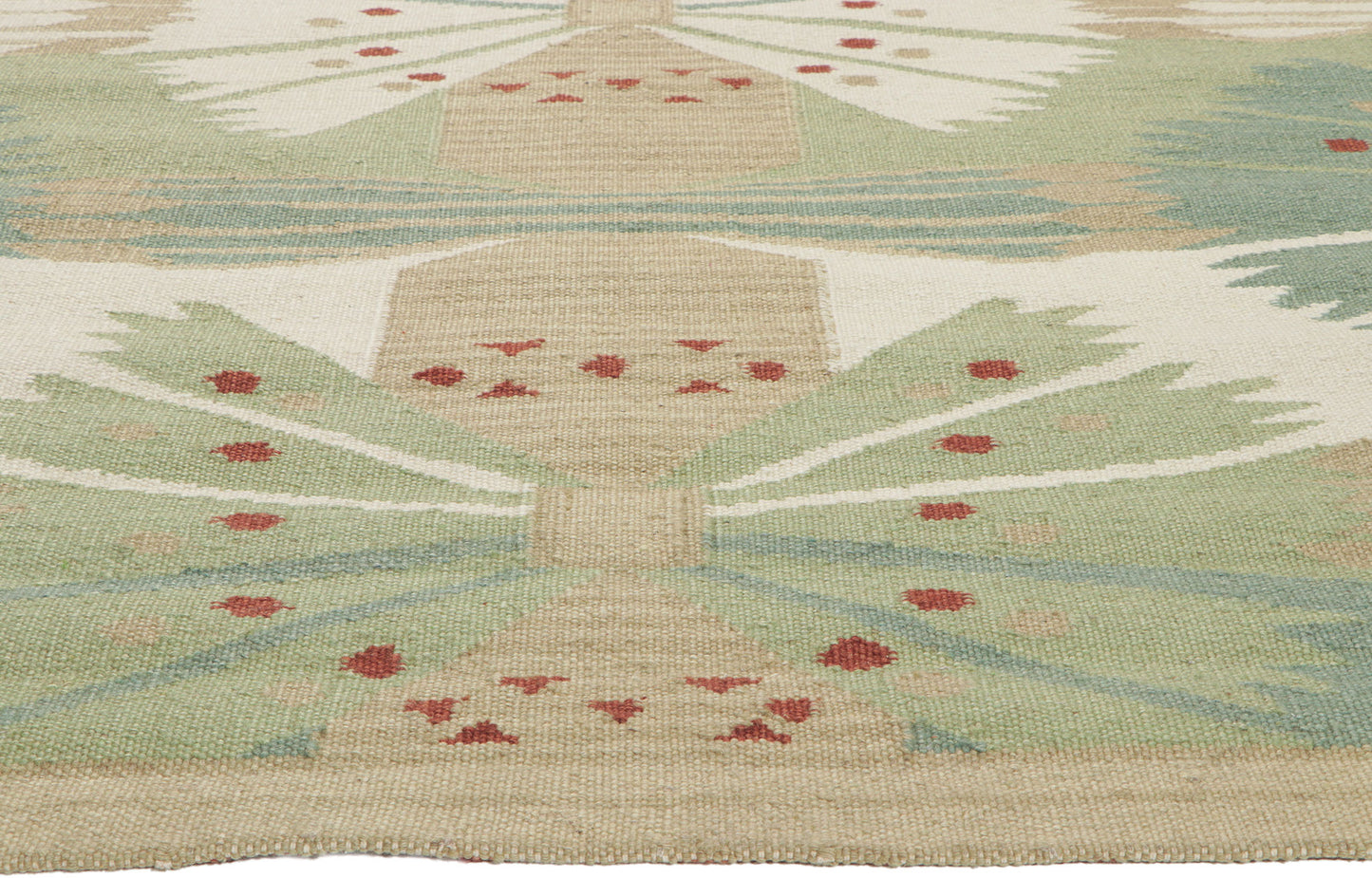 10 x 10 Scandinavian Modern Swedish Inspired Kilim Rug 30850