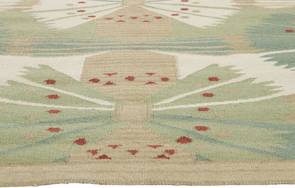 10 x 10 Scandinavian Modern Swedish Inspired Kilim Rug 30850