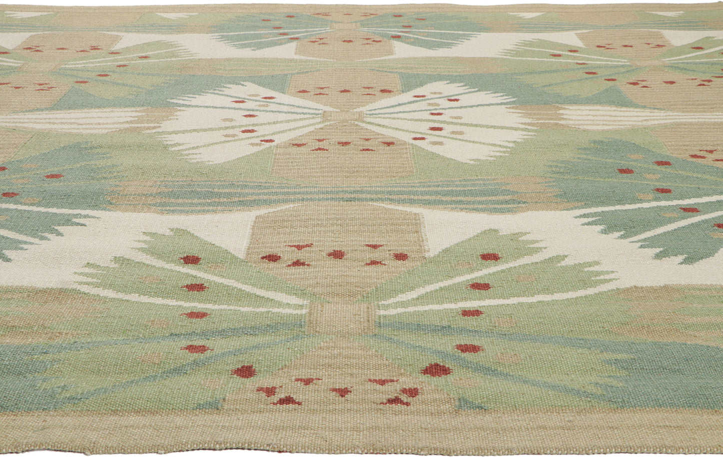 10 x 10 Scandinavian Modern Swedish Inspired Kilim Rug 30850