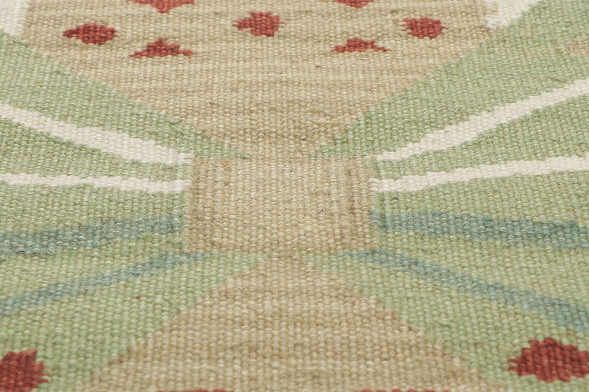 10 x 10 Scandinavian Modern Swedish Inspired Kilim Rug 30850