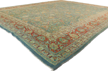 10 x 12 Antique Persian Tabriz Rug 61178
