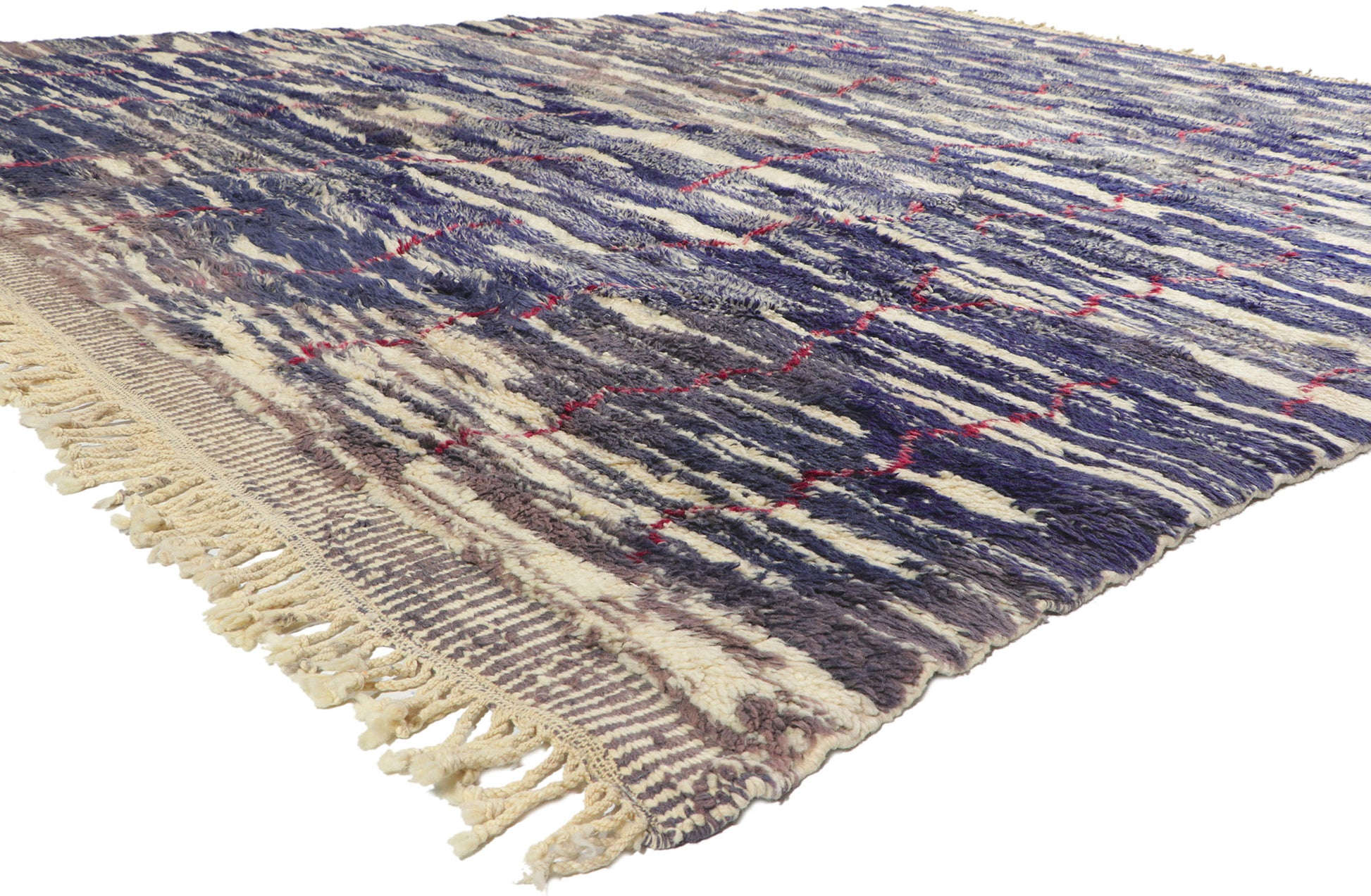 10 x 12 Modern Beni Mrirt Moroccan Rug 21675