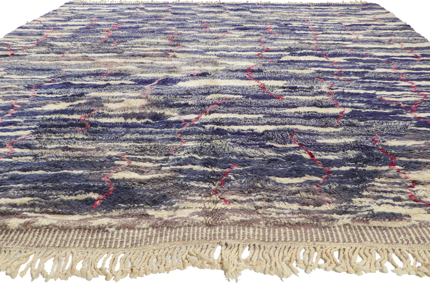 10 x 12 Modern Beni Mrirt Moroccan Rug 21675