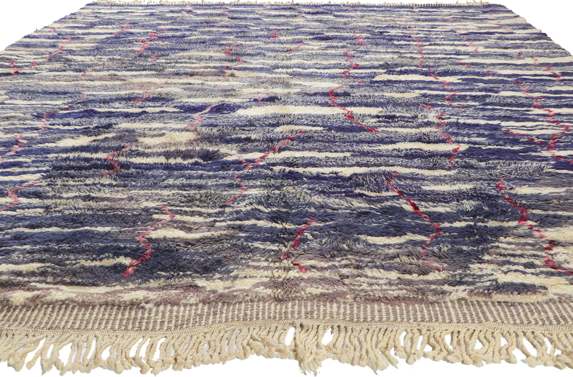 10 x 12 Modern Beni Mrirt Moroccan Rug 21675