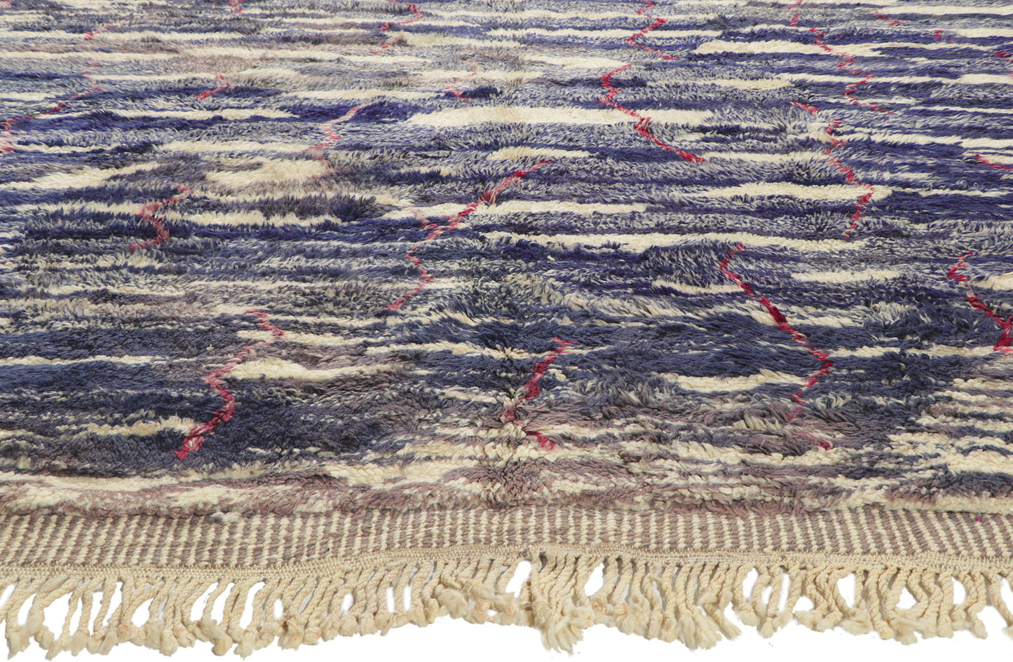 10 x 12 Modern Beni Mrirt Moroccan Rug 21675
