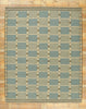 10 x 12 Scandinavian Modern Swedish Inspired Kilim Rug 30856