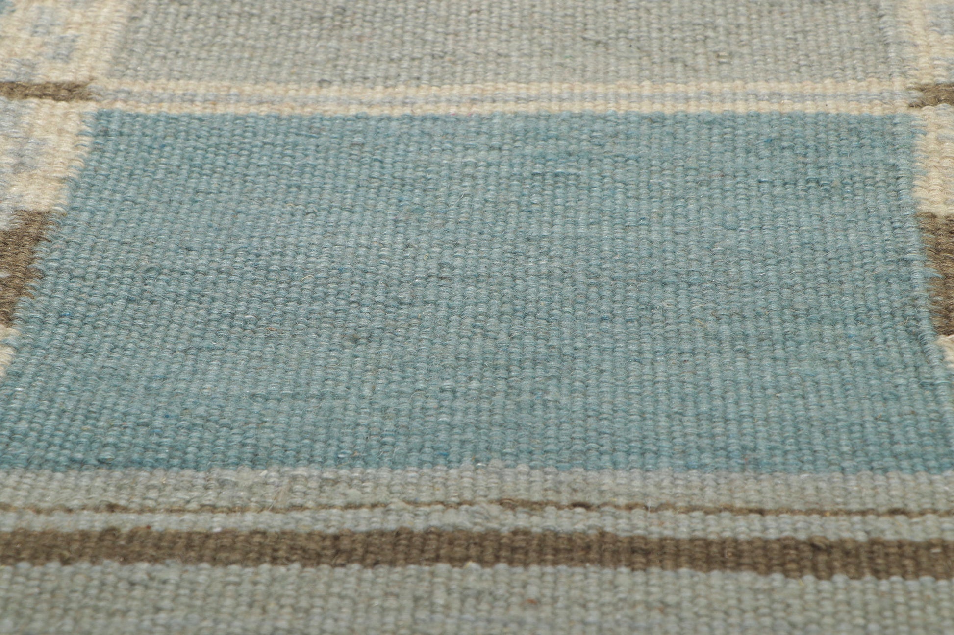 10 x 12 Scandinavian Modern Swedish Inspired Kilim Rug 30856