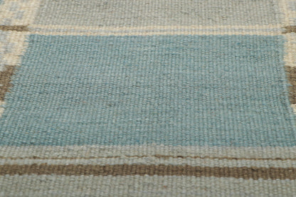 10 x 12 Scandinavian Modern Swedish Inspired Kilim Rug 30856