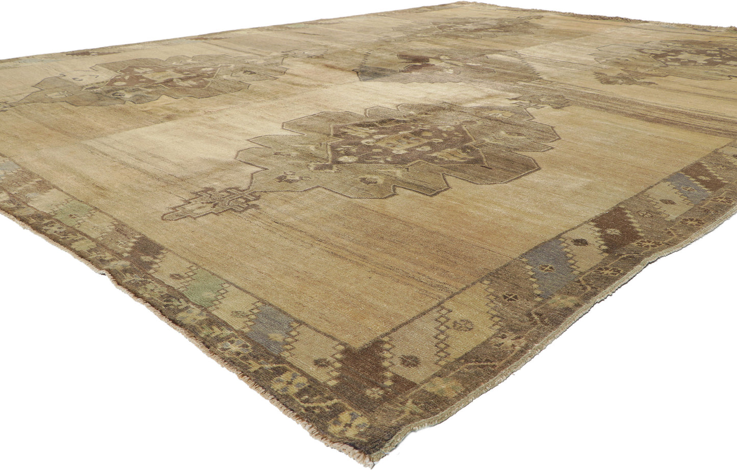 10 x 12 Vintage Turkish Kars Rug 51369