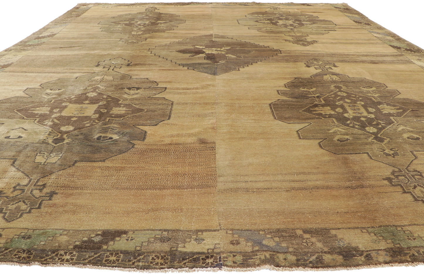 10 x 12 Vintage Turkish Kars Rug 51369