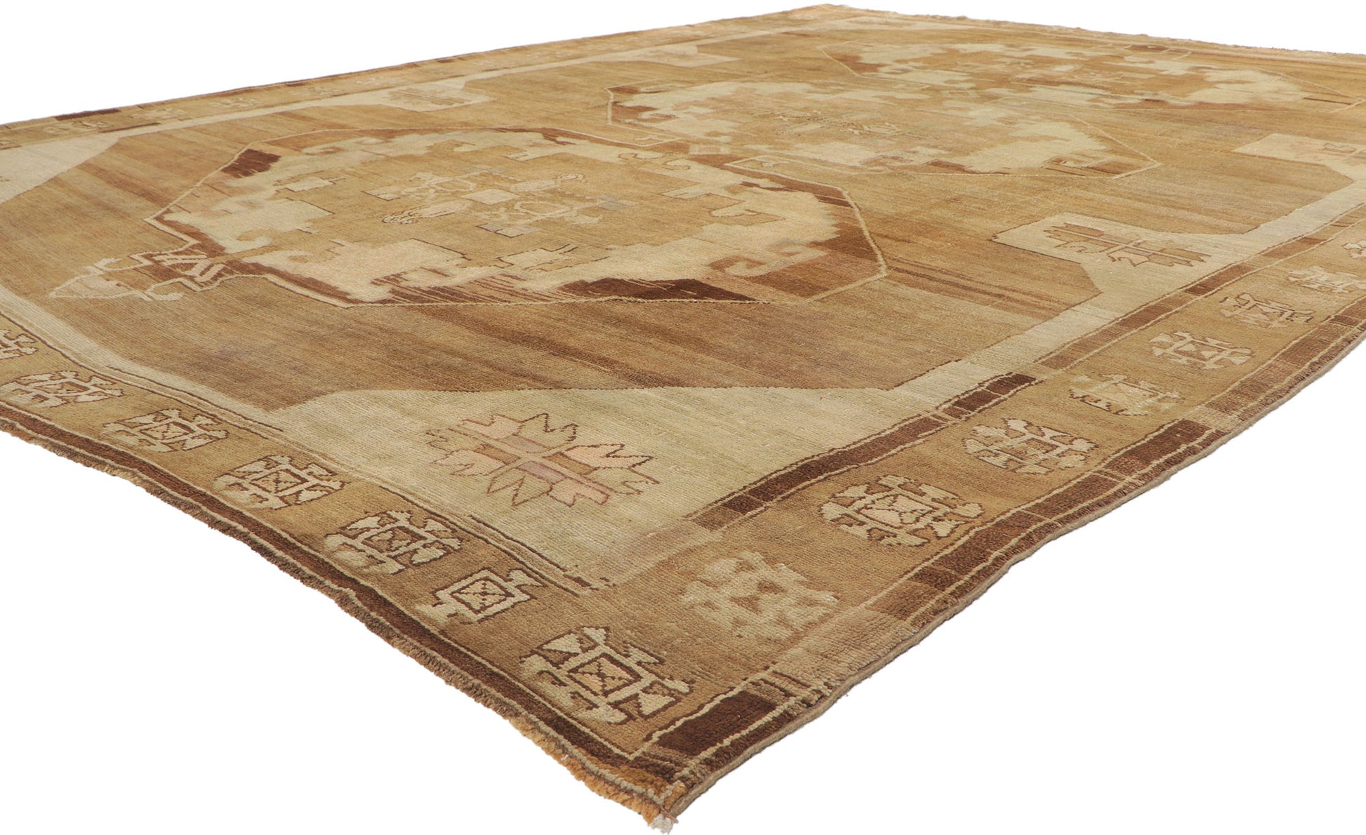 10 x 12 Vintage Turkish Kars Rug 77709