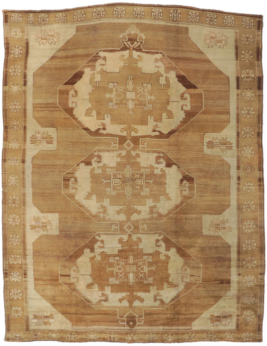 10 x 12 Vintage Turkish Kars Rug 77709