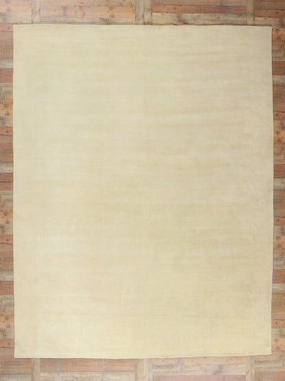 10 x 13 Contemporary Ivory Area Rug 30751