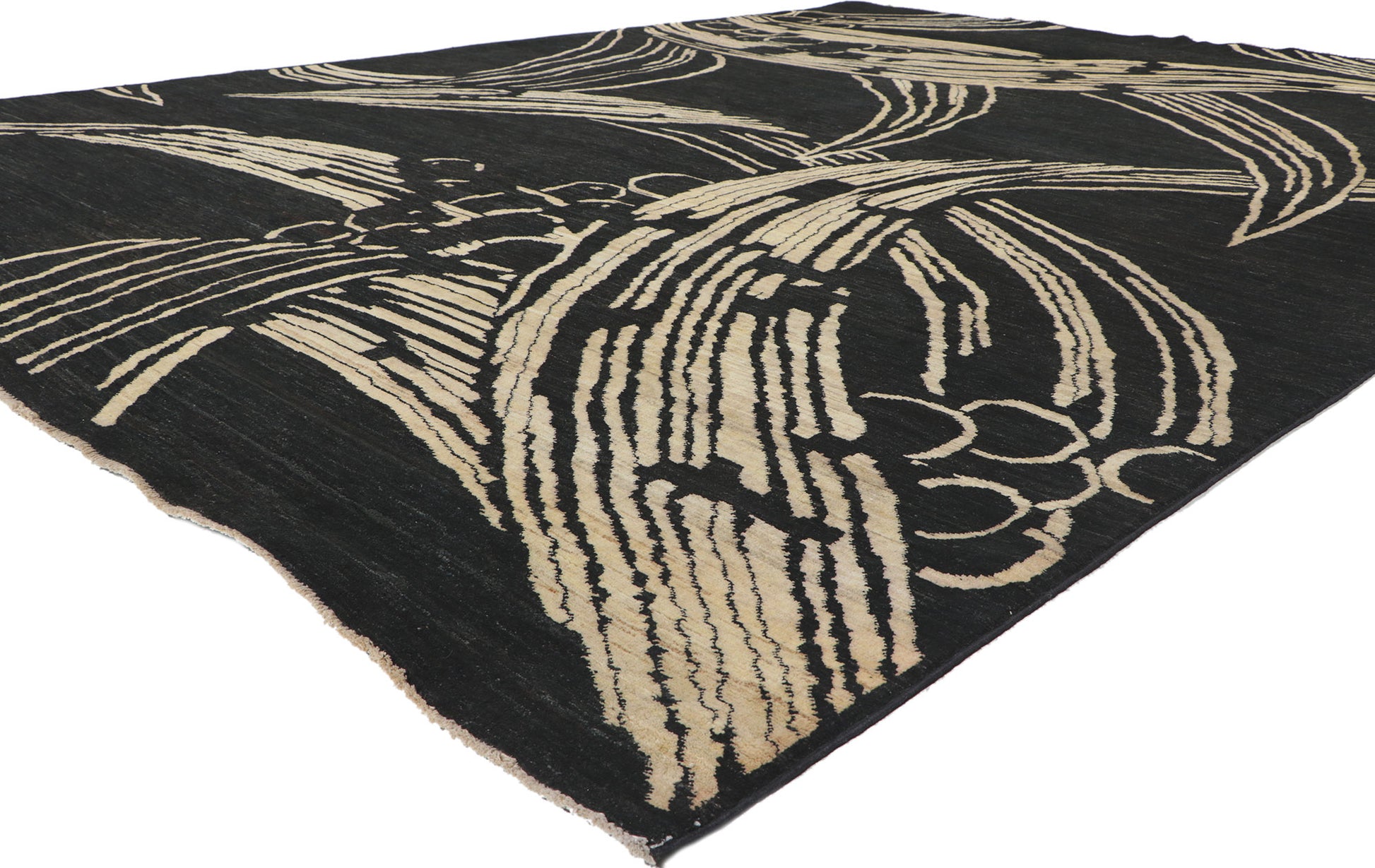 10 x 13 Biophilic Organic Modern Area Rug 80750