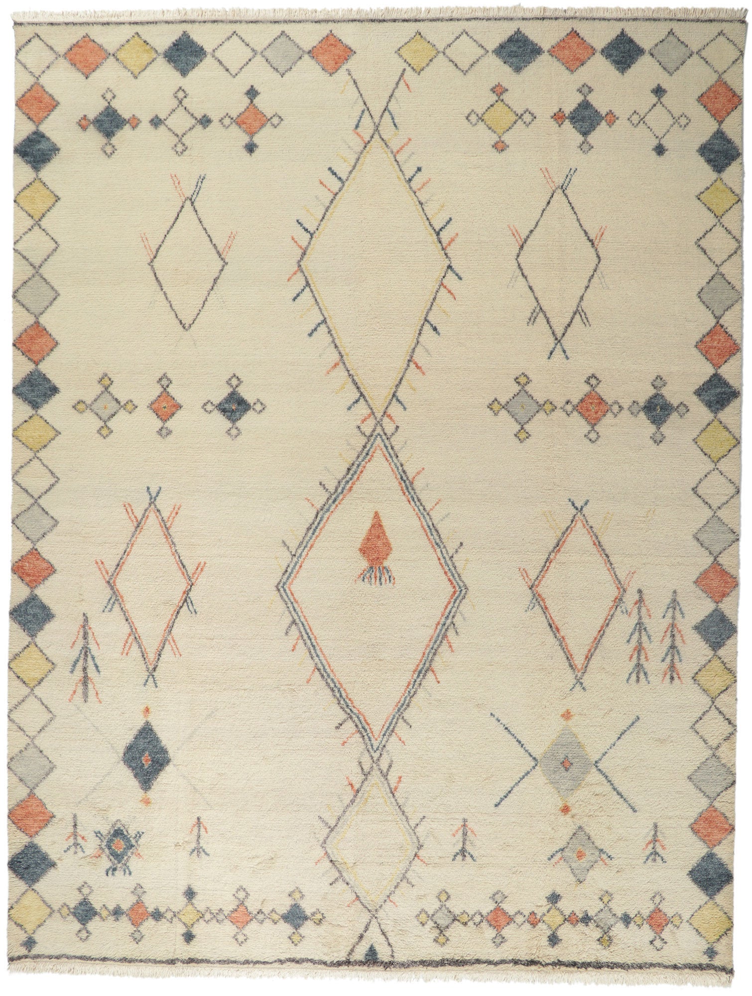 10 x 13 Moroccan Area Rug 30346