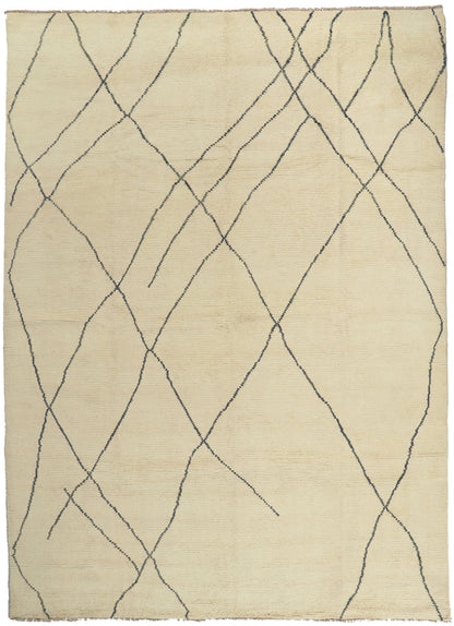 10 x 13 Large Organic Modern Moroccan Rug 80698