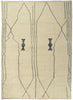 10 x 13 Large Modern Tribal Moroccan Rug 80699