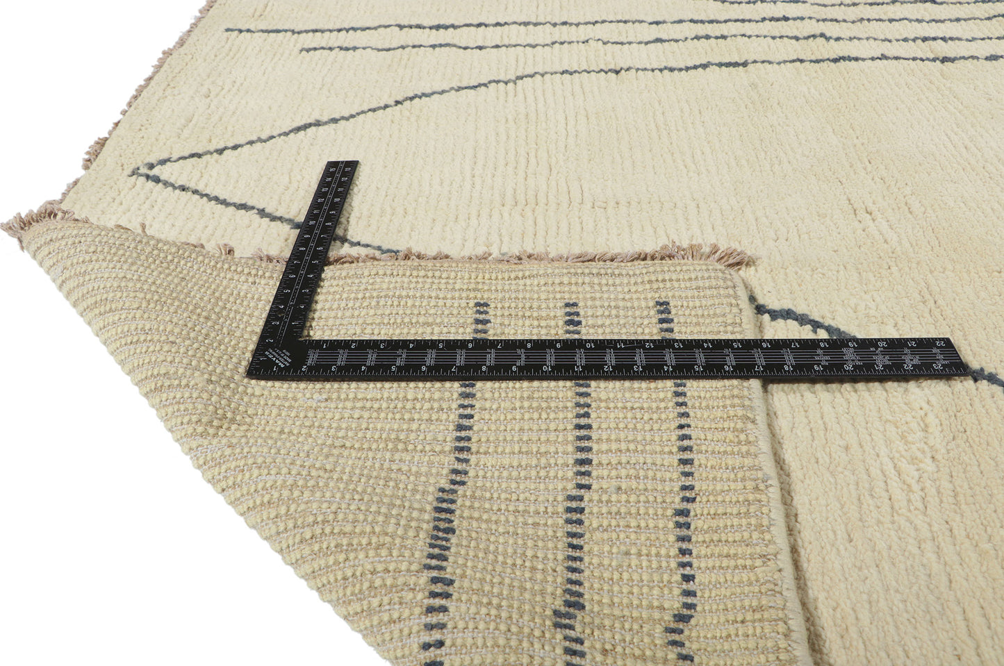 10 x 13 Large Modern Tribal Moroccan Rug 80699