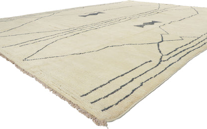 10 x 13 Large Modern Tribal Moroccan Rug 80699