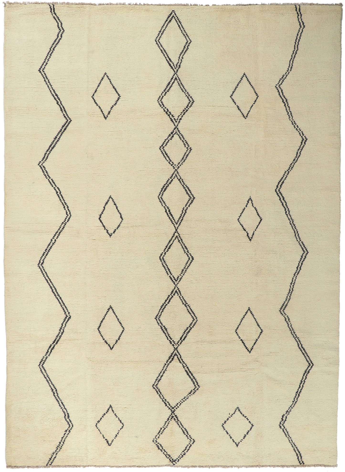 10 x 13 Modern Tribal Moroccan Area Rug 80700