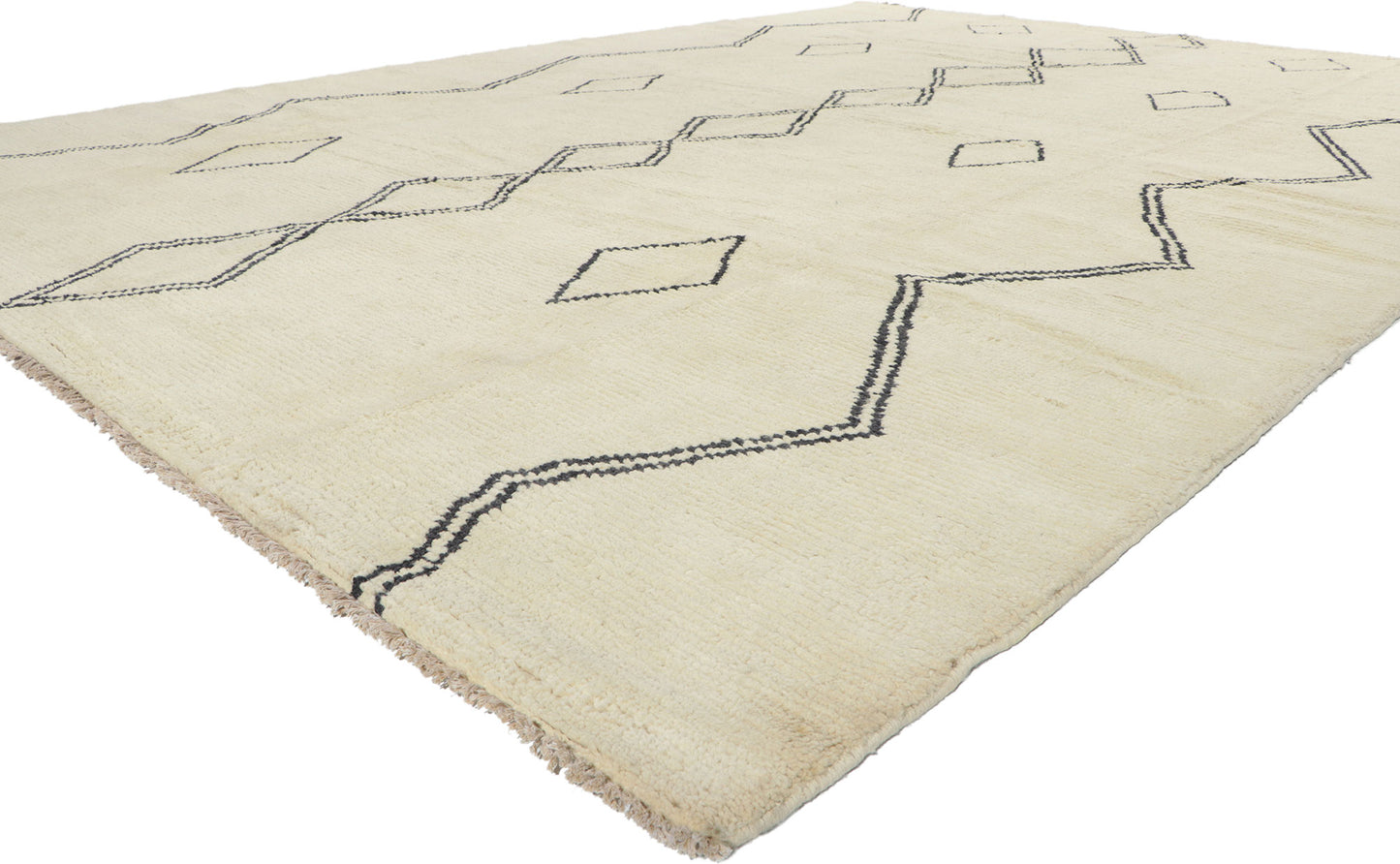 10 x 13 Modern Tribal Moroccan Area Rug 80700