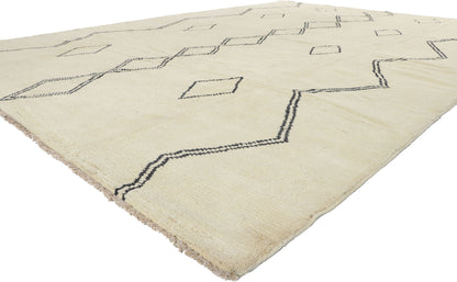 10 x 13 Modern Tribal Moroccan Area Rug 80700