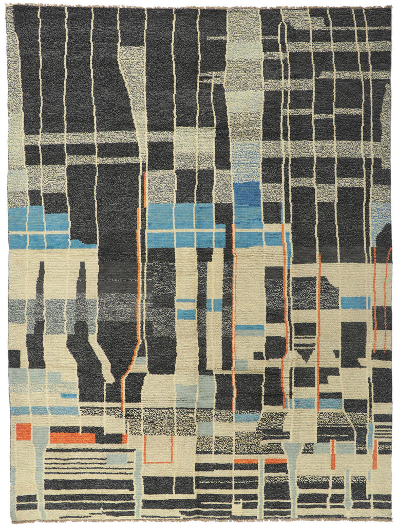 10 x 13 Contemporary Moroccan Rug 80701