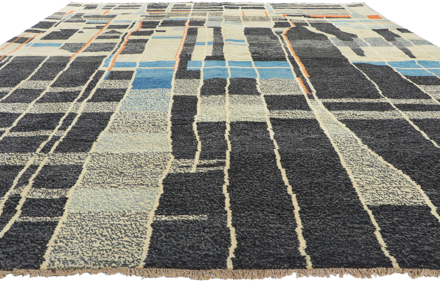 10 x 13 Contemporary Moroccan Rug 80701