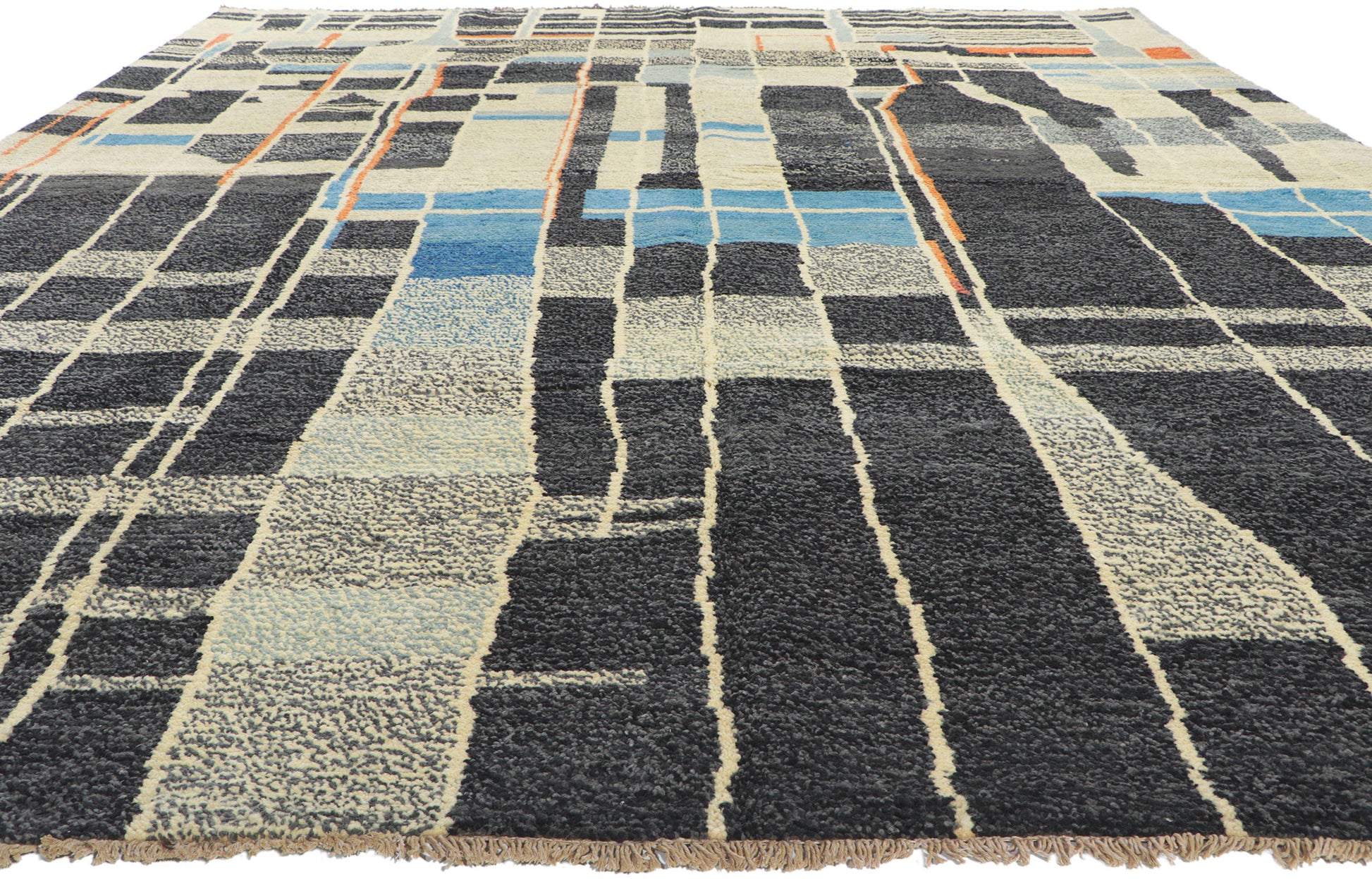 10 x 13 Contemporary Moroccan Rug 80701