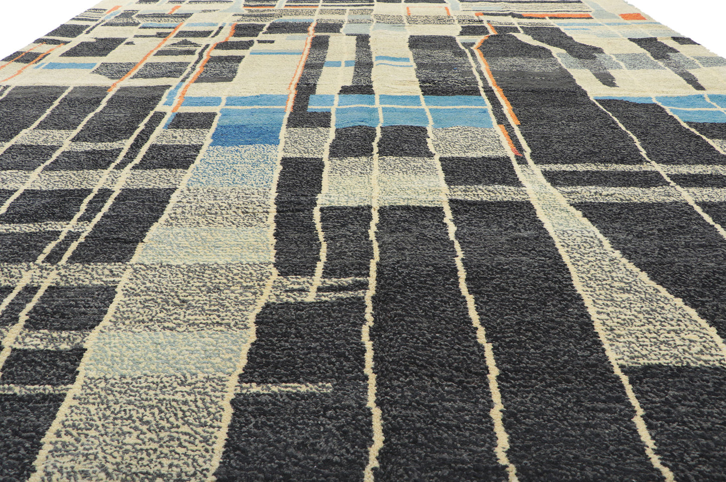 10 x 13 Contemporary Moroccan Rug 80701