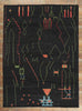 10 x 13 Modern Black Moroccan Area Rug 80706