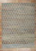 10 x 13 Earth-Tone Moroccan Rug 80813