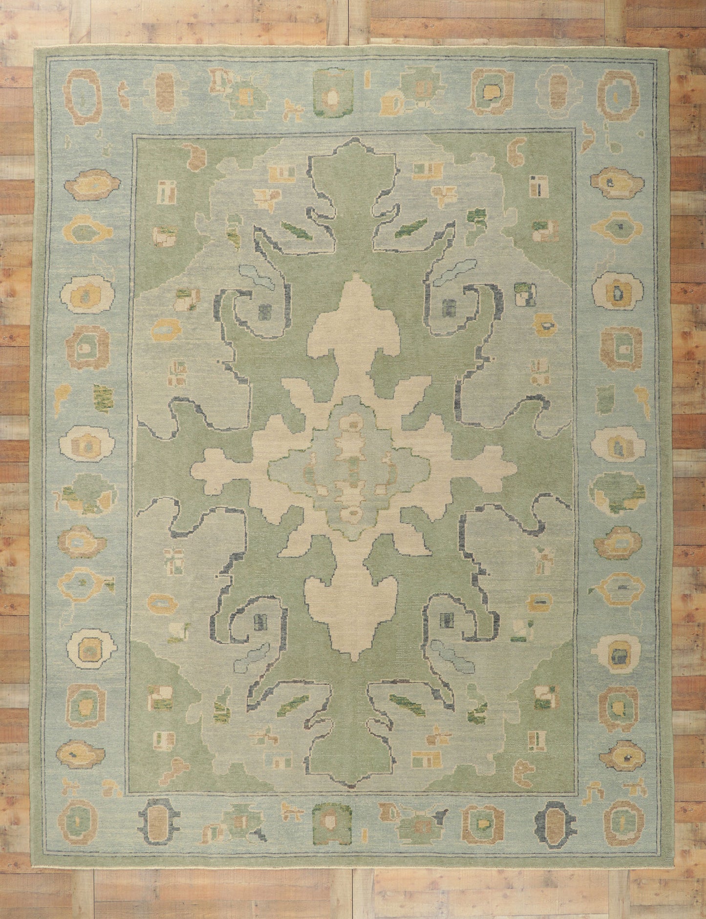 10 x 13 Turkish Oushak Rug 53799
