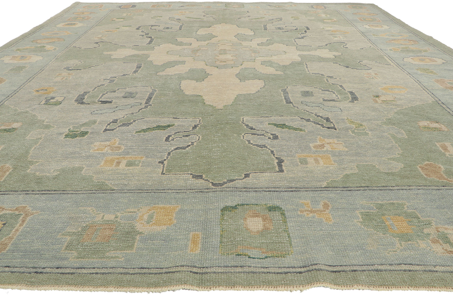 10 x 13 Turkish Oushak Rug 53799